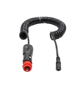 dc5.5*2.5mm female to Assembly of dual-purpose spring cable European car adapter TPu material